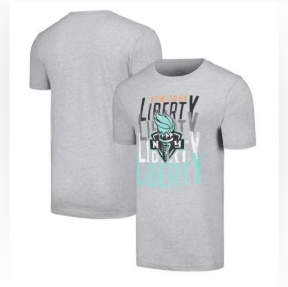 New York Liberty Stadium Essentials Unisex Dedication T-Shirt - Heather Gray